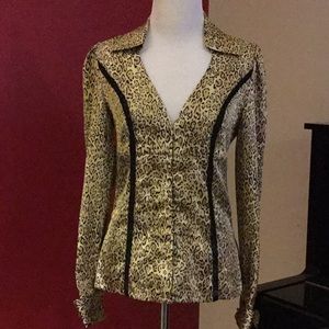 Guess silk dress blouse, size XS